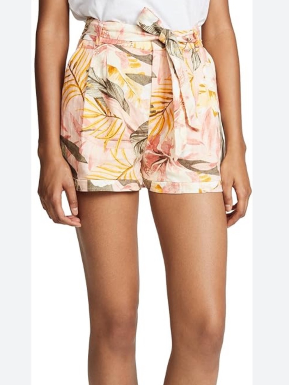 Joie Jaklynn linen floral shorts 4